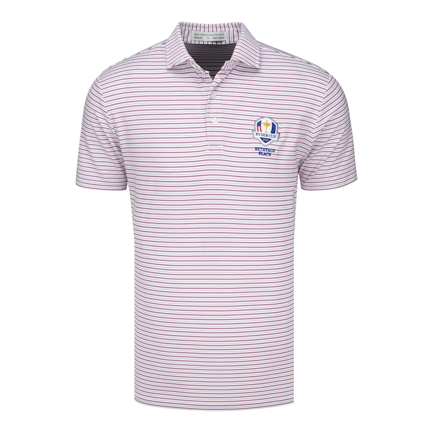 Holderness And Bourne 2025 Ryder Cup Polo Shirt Golf Merch Father's Day Gifts For Male Golfers-1 Holderness And Bourne 2025 Ryder Cup Polo Shirt Golf Merch Father's Day Gifts For Male Golfers-1