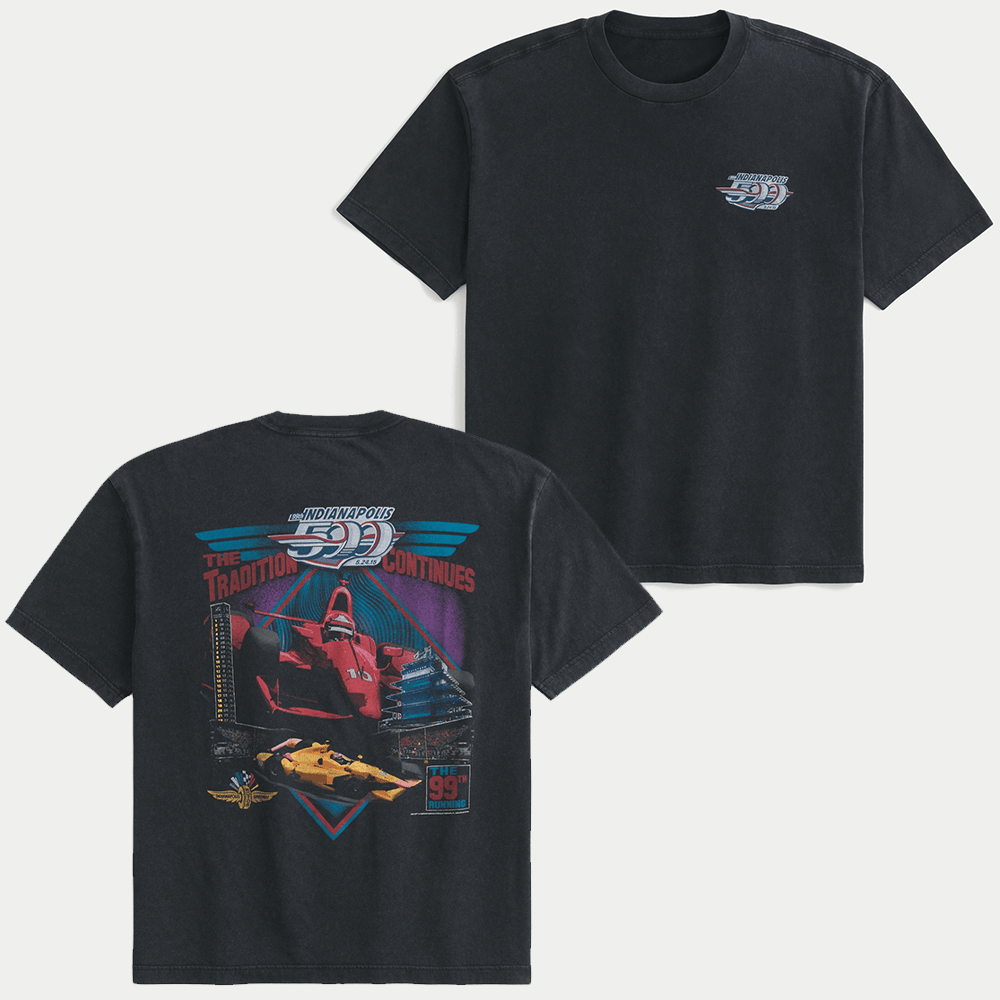 Hollister F1 Merch Indianapolis 500 Shirt Unique Father's Day Gifts-1