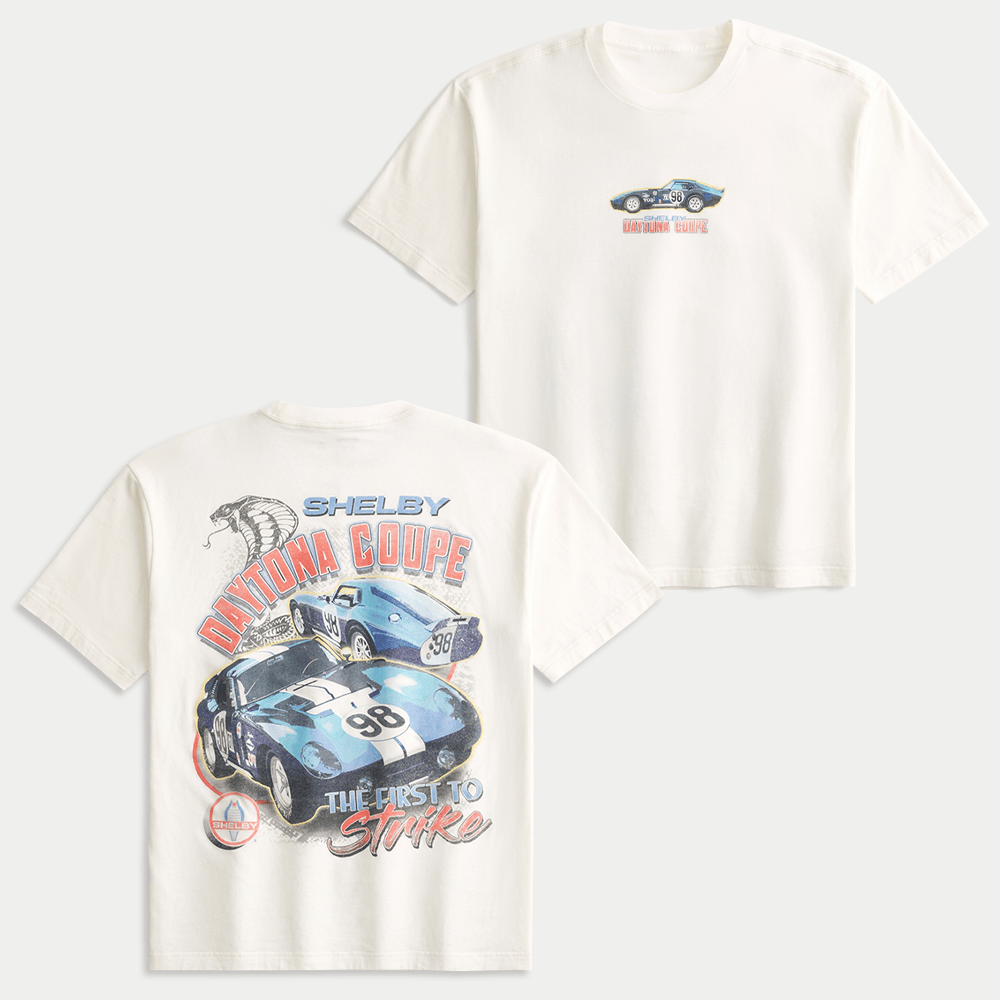 Hollister F1 Merch Shelby Graphic T-Shirt Sentimental Father's Day Gifts-1