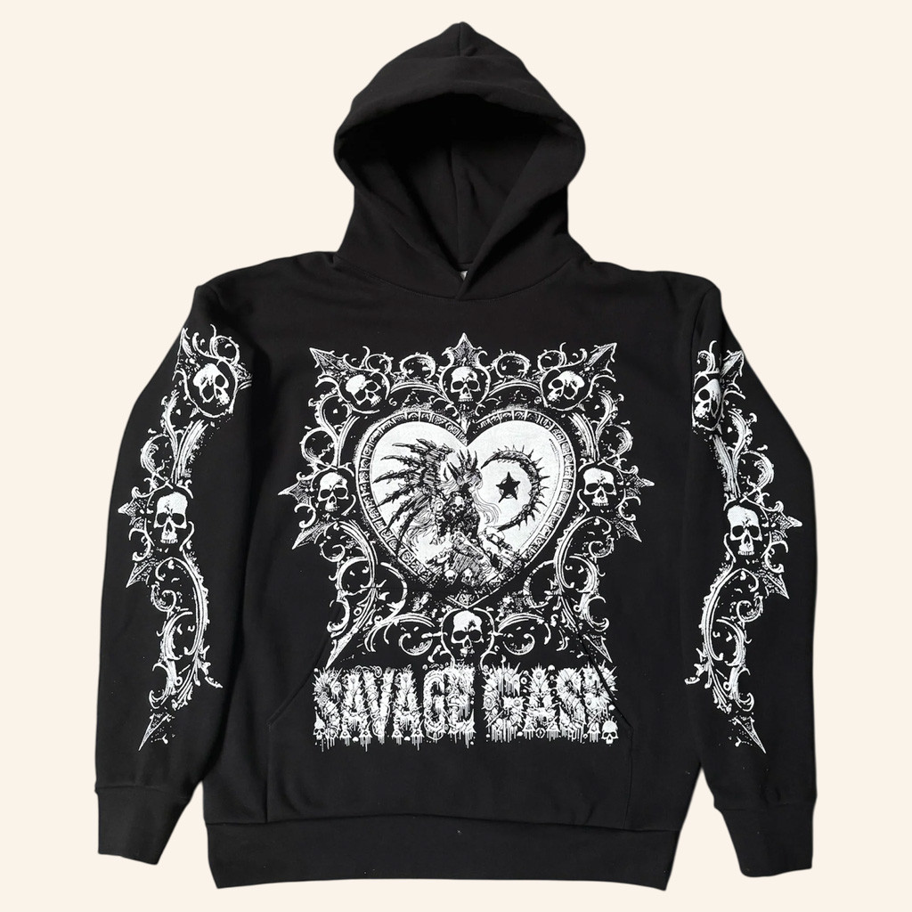 Hollowhearts Merch Heart In Chains Hoodie Gift Ideas For Husband-1
