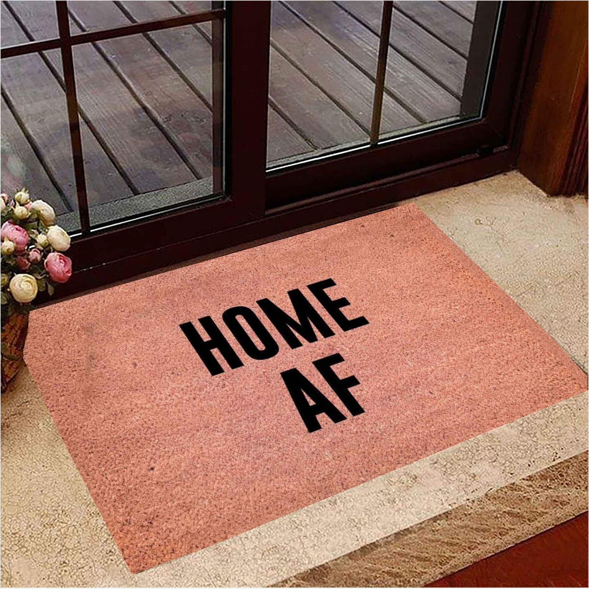 Home AF Doormat Welcome Door Mat New Home Gift Ideas Birthday Gifts For Best Friend-1