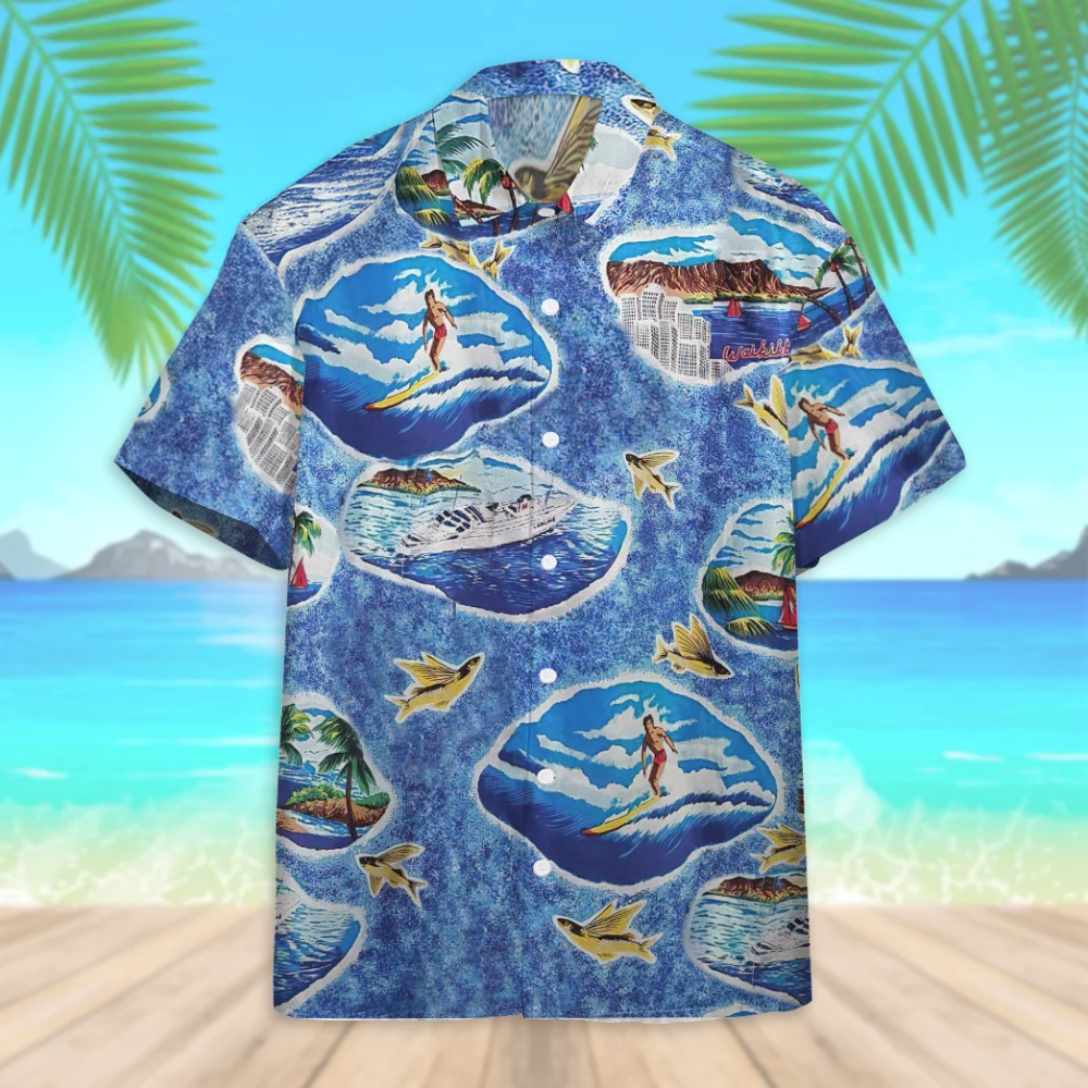 Honolulu Goose Top Gun Hawaiian Shirt Anthony Edwards Merch Meaningful Father's Day Gifts-1