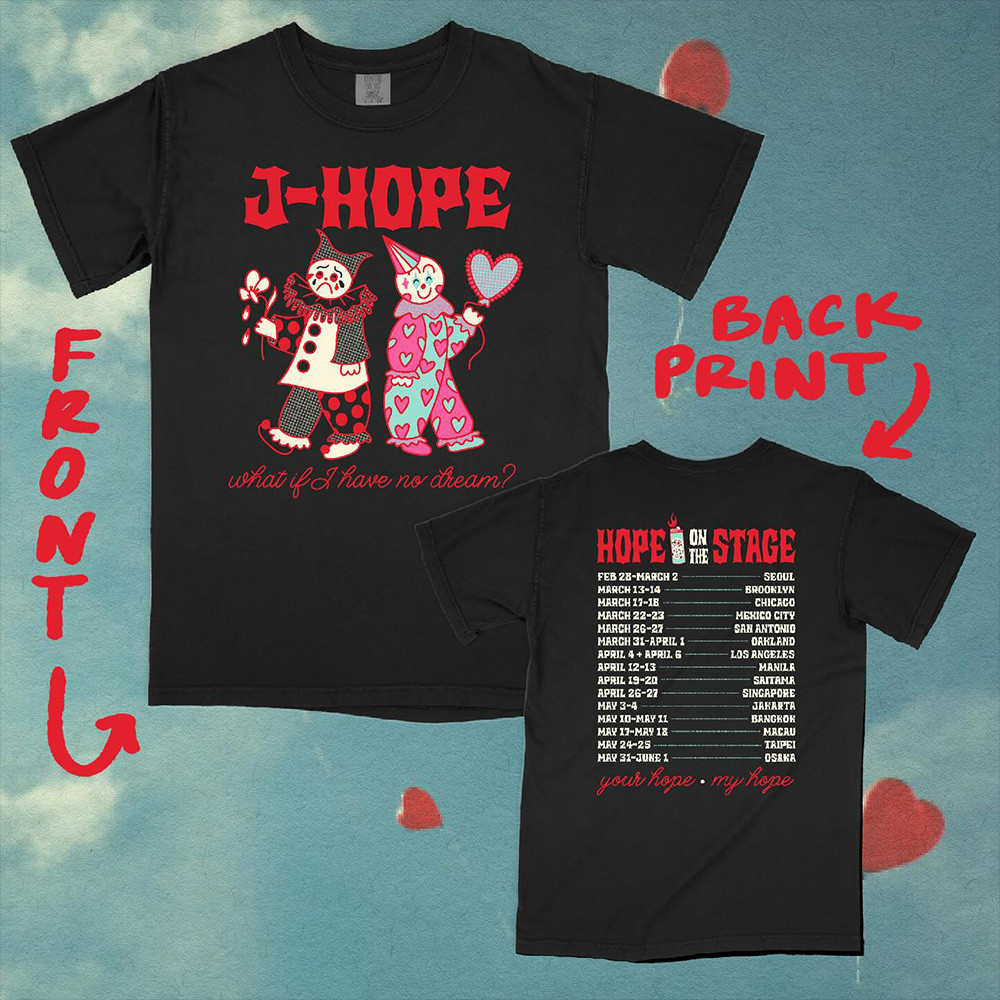 Hope On The Stage Merch Hope On The Stage Shirt Jhope Merch Tour Gifts For Music Fan-1