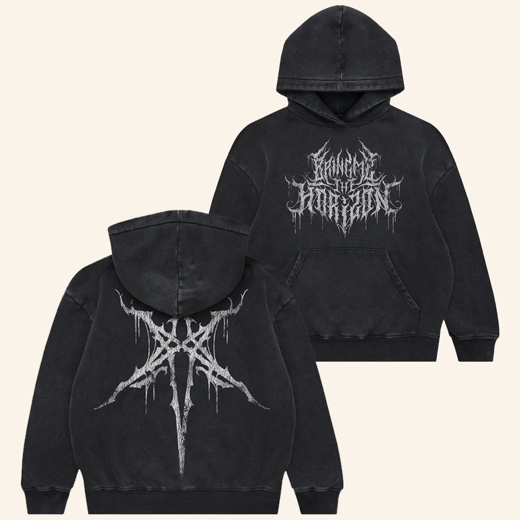 Horizon Supply Merch Metal Black Hoodie Gifts For Husband-1