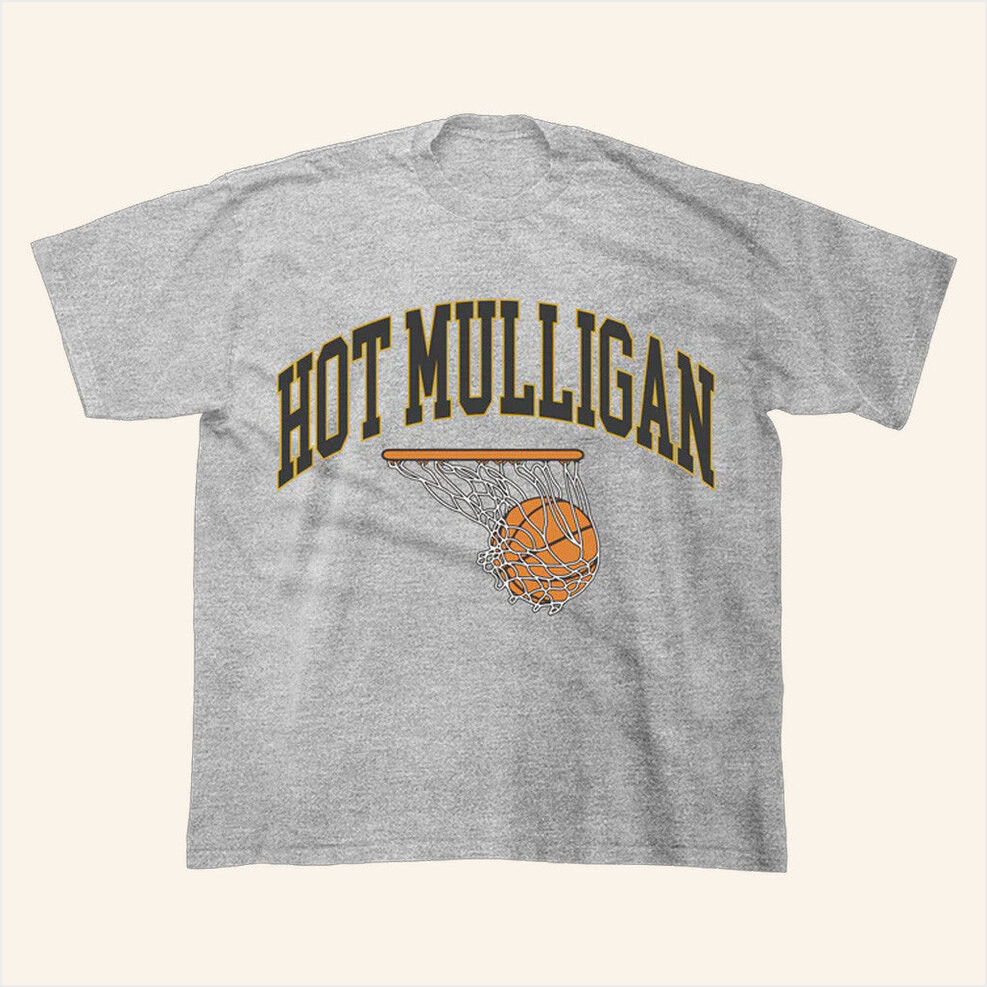 Hot Mulligan Merch Basketball T-Shirt Gift Ideas For Fans Birthday Gifts For Friends-1