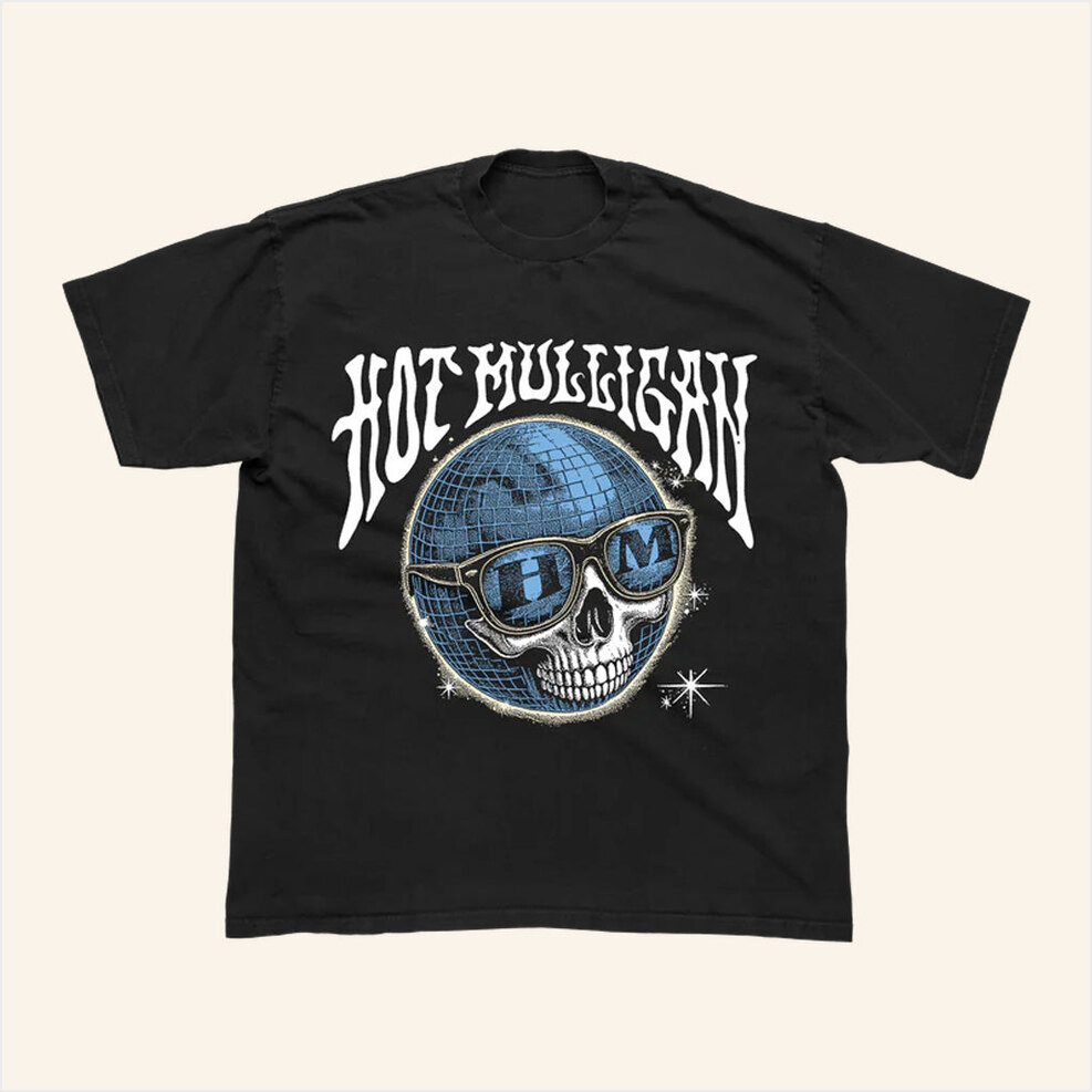 Hot Mulligan Merch Death Disco T-Shirt Gifts For Boyfriend Birthday Gifts For Fans-1