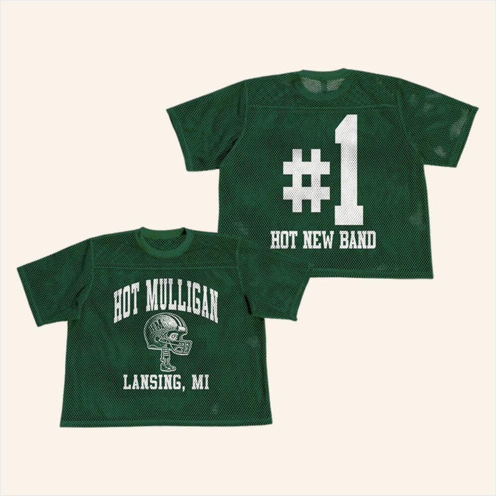 Hot Mulligan Merch Michigan Green Jersey Gifts For Her Birthday Gifts For Friends-1