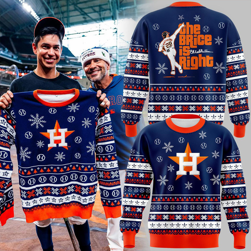Houston Astros Christmas In July Ugly Sweater Houston Astros Merch Gifts For Dad-1