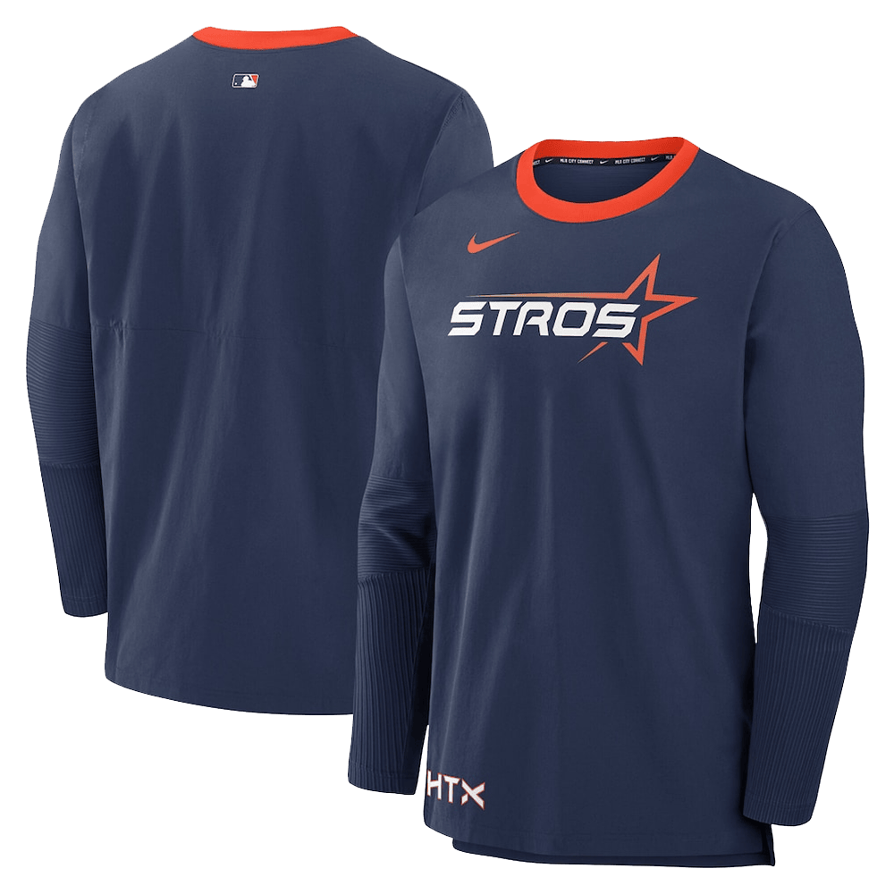 Houston Astros City Connect 2025 Navy Long Sleeve T-Shirt Fathers Day Gift From Daughter-1