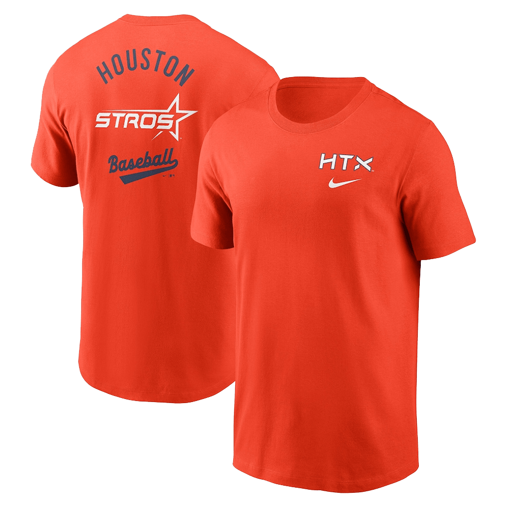 Houston Astros City Connect 2025 Orange T-Shirt Good Fathers Day Gifts-1