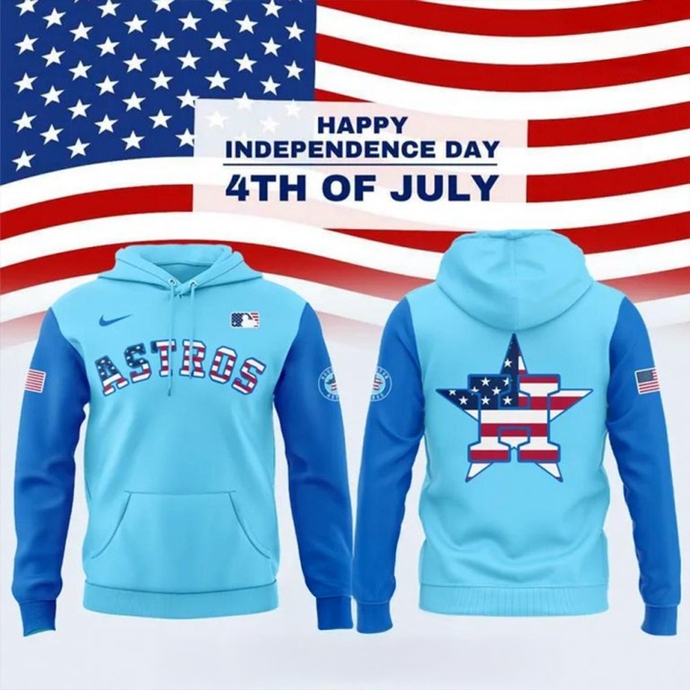 Houston Astros Independence Day 2025 Special Hoodie Houston Astros Merch Gifts For Fans-1