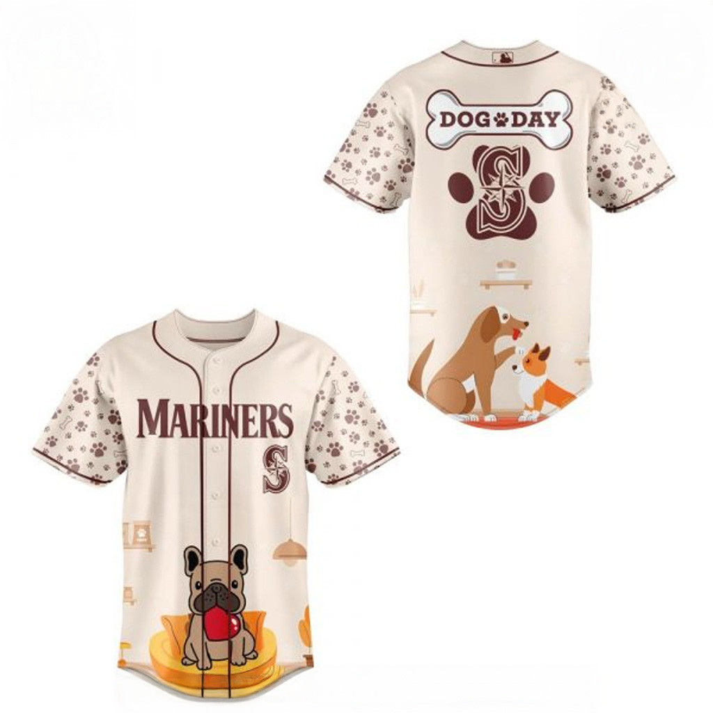 Houston Astros MLB x International Dog Day Jersey 2025 Houston Astros Merch Dad Gifts-1