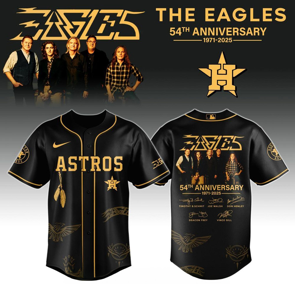 Houston Astros X Eagles Band Music Jersey Shirt 2025 Gifts For Dad-1