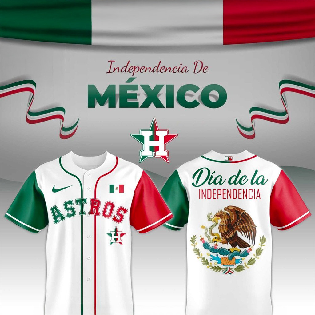 Houston Astros X Independencia De Mexico Jersey-1