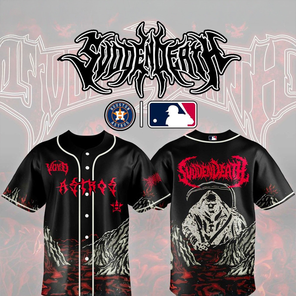 Houston Astros X Voyd Svdden Death Jersey Houston Astros Merch Boyfriend Gifts-1