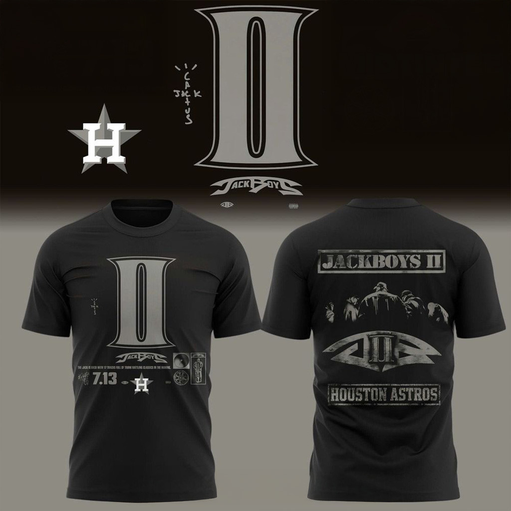 Houston Astros x JackBoys 2 Travis Scott Special Shirt Fan Merch Gifts For Father-1