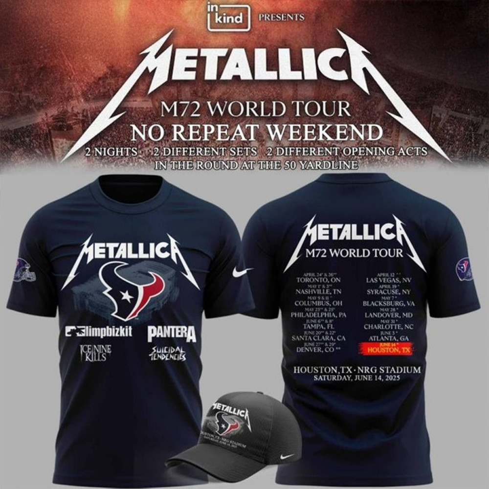 Houston Texans 2025 M72 World Tour Special Shirt Houston Texans Merch Gifts For Football Fan-1