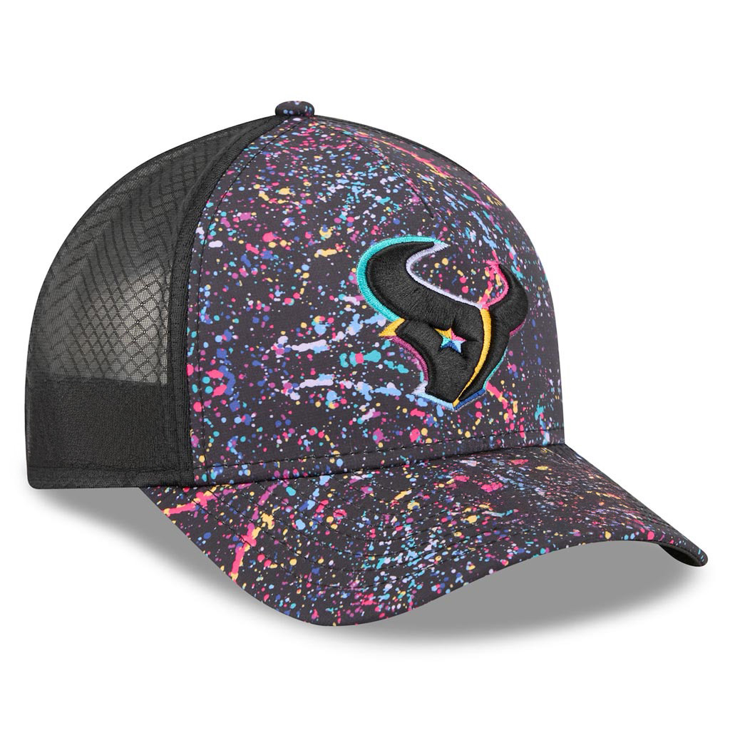 Houston Texans Crucial Catch NFL Trucker Hat 2025 Rainbow Texans Merch Husband Gift Ideas-1 Houston Texans Crucial Catch NFL Trucker Hat 2025 Rainbow Texans Merch Husband Gift Ideas-1