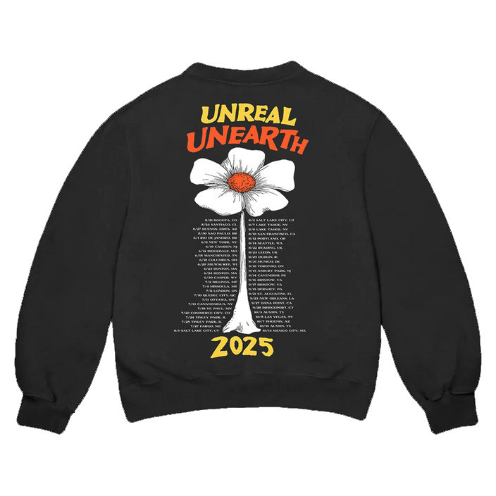 Hozier Tour Merch 2025 Unreal Unearth 2025 Flower Tour Crewneck Merch Gift For Hozier Fans-2