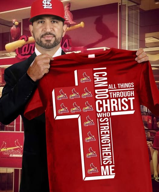 I Can Do All Things Through Christ St. Louis Cardinals Shirt Basketball Fan Gift Ideas-1