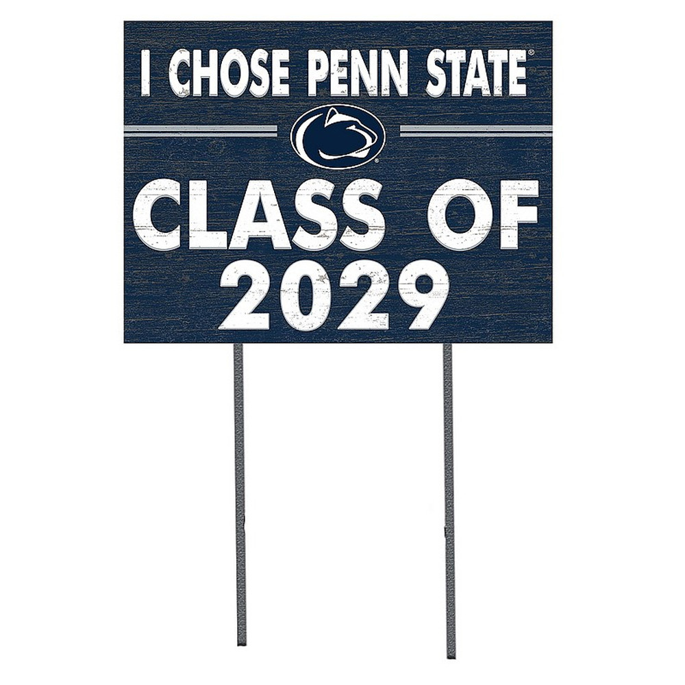 I Chose Penn State Class of 2029 Yard Sign Penn State Lawn Sign-1