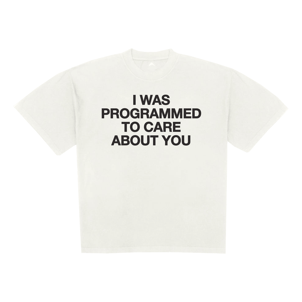 I Was Programmed To Care About You T-Shirt Father's Day Presents For Husband-1
