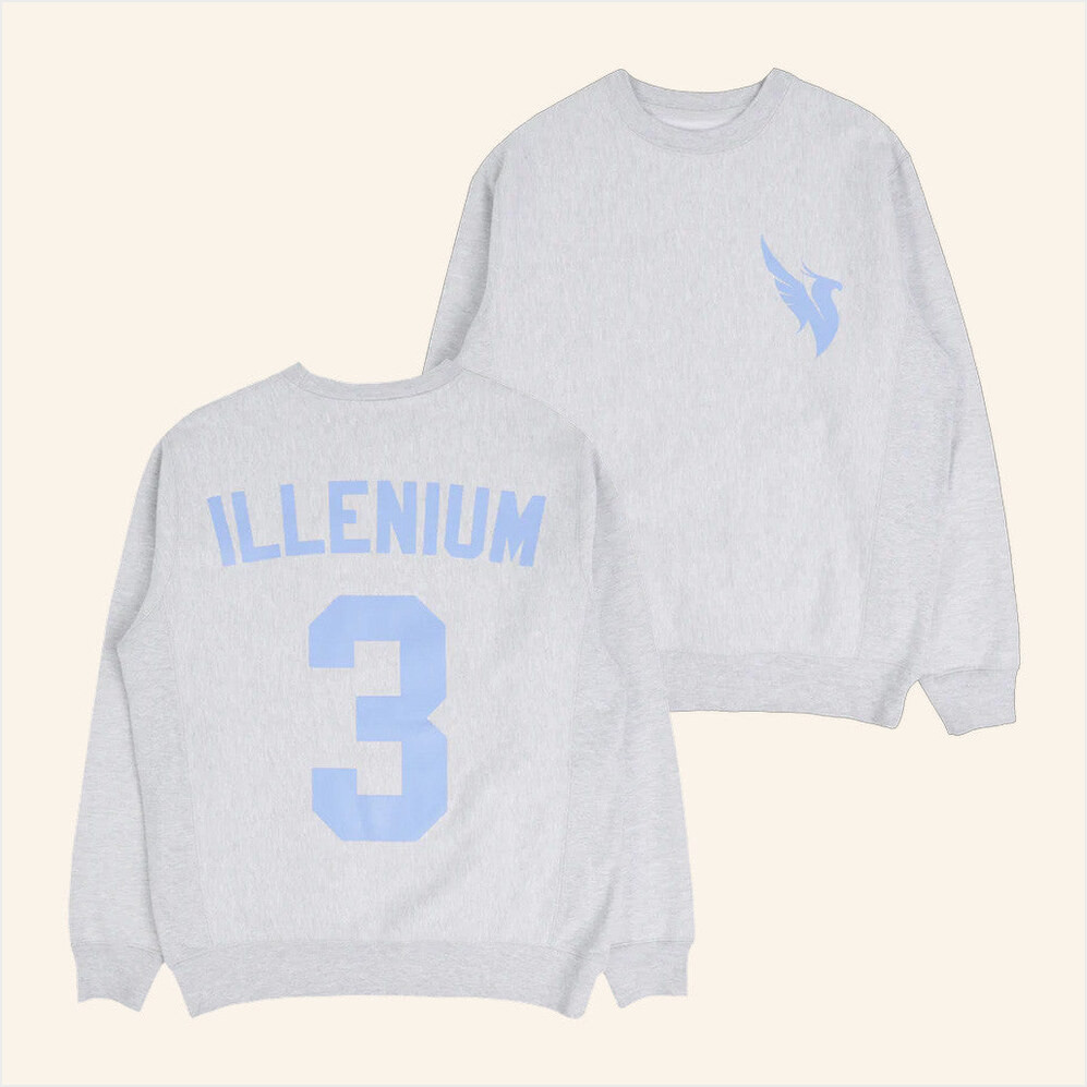 Illenium Merch Illenium 3 Sweatshirt Gifts For Boyfriend Birthday Gifts For Best Friend-1