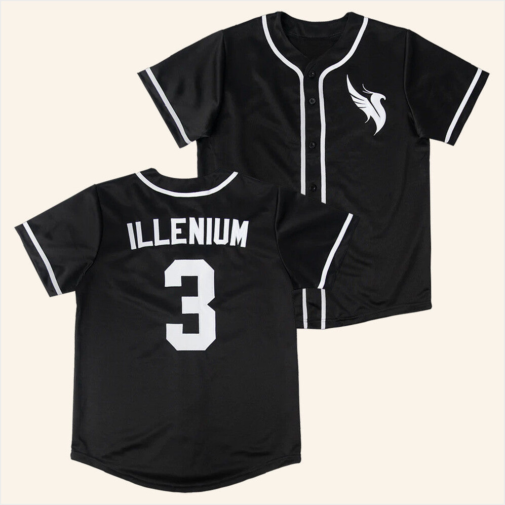 Illenium Merch Illenium Jersey Black Best Gifts For Friends Birthday Gifts For Her-1