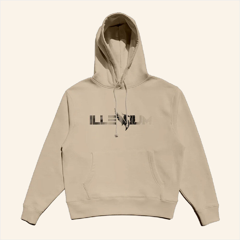 Illenium Merch Repeating Logo Hoodie Gifts For Best Friends Birthday Gifts For Sister-1