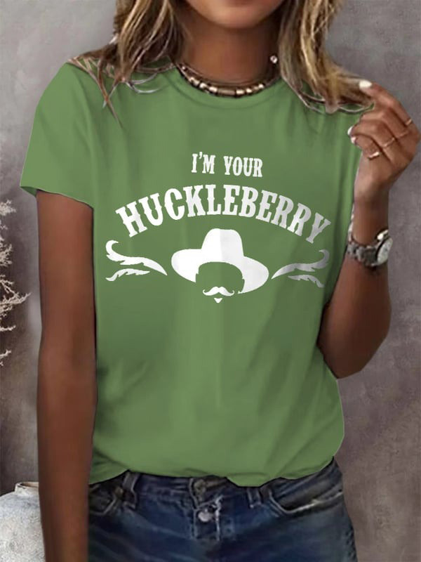 I'm Your Huckleberry T-Shirt Doc Holliday Tombstone Shirt Gifts For Him-1 I'm Your Huckleberry T-Shirt Doc Holliday Tombstone Shirt Gifts For Him-1