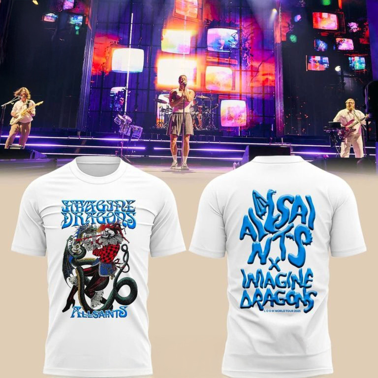 Imagine Dragons Loom World Tour T-Shirt Fan Merch Best Gifts For Boyfriend-1