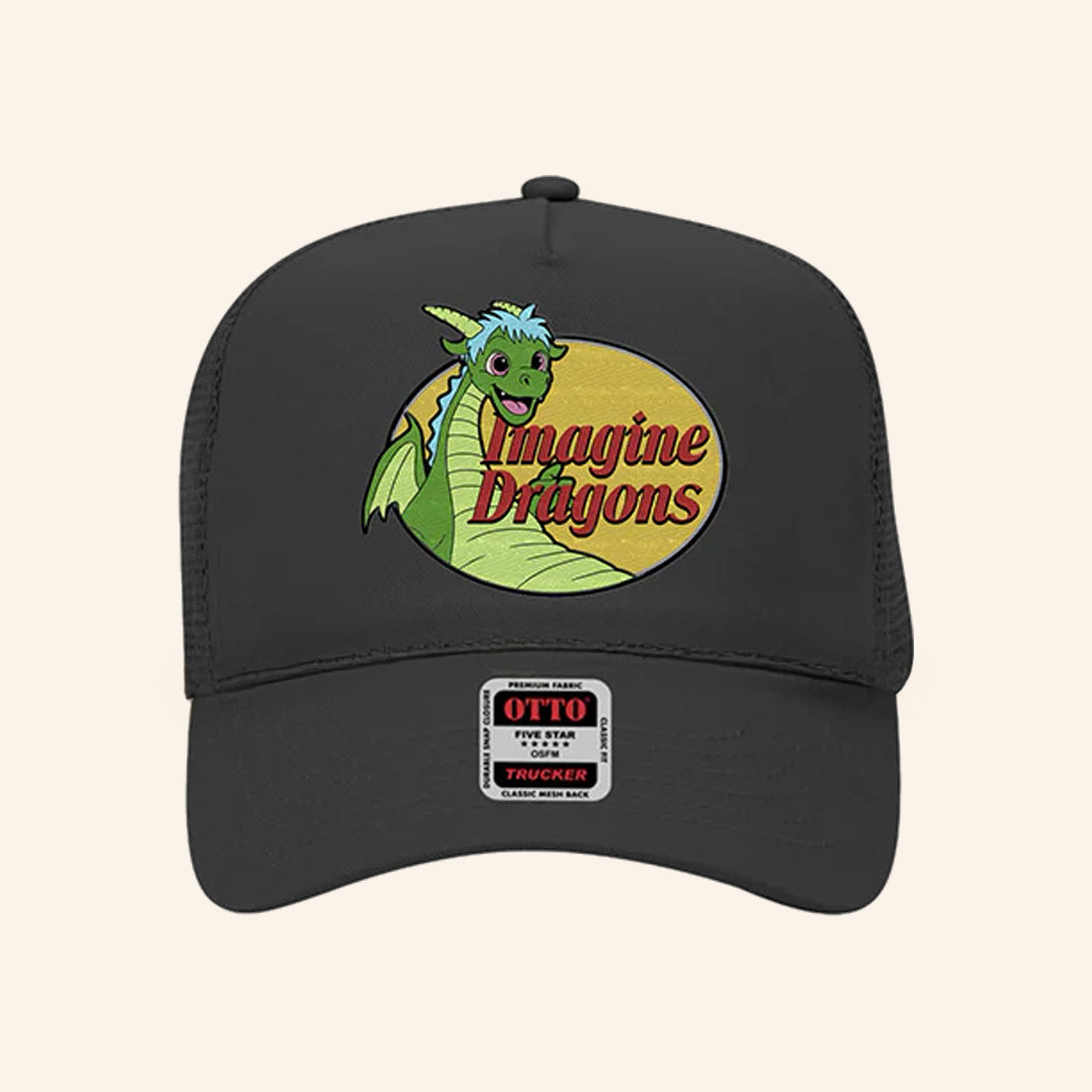 Imagine Dragons Merch Imagine Dragons Trucker Hat Unique Gifts For Husband-1