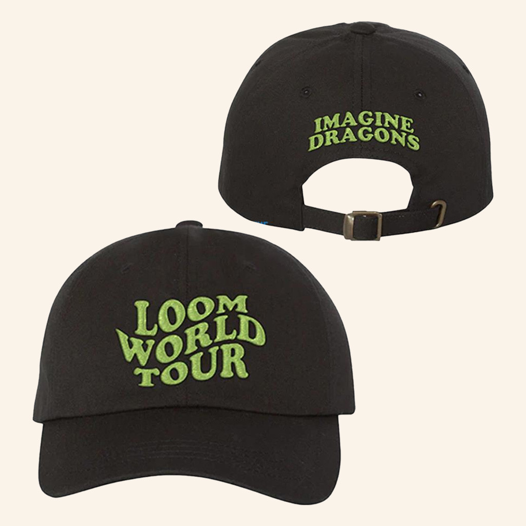 Imagine Dragons Merch Loom World Tour Hat Gifts For Friends-1