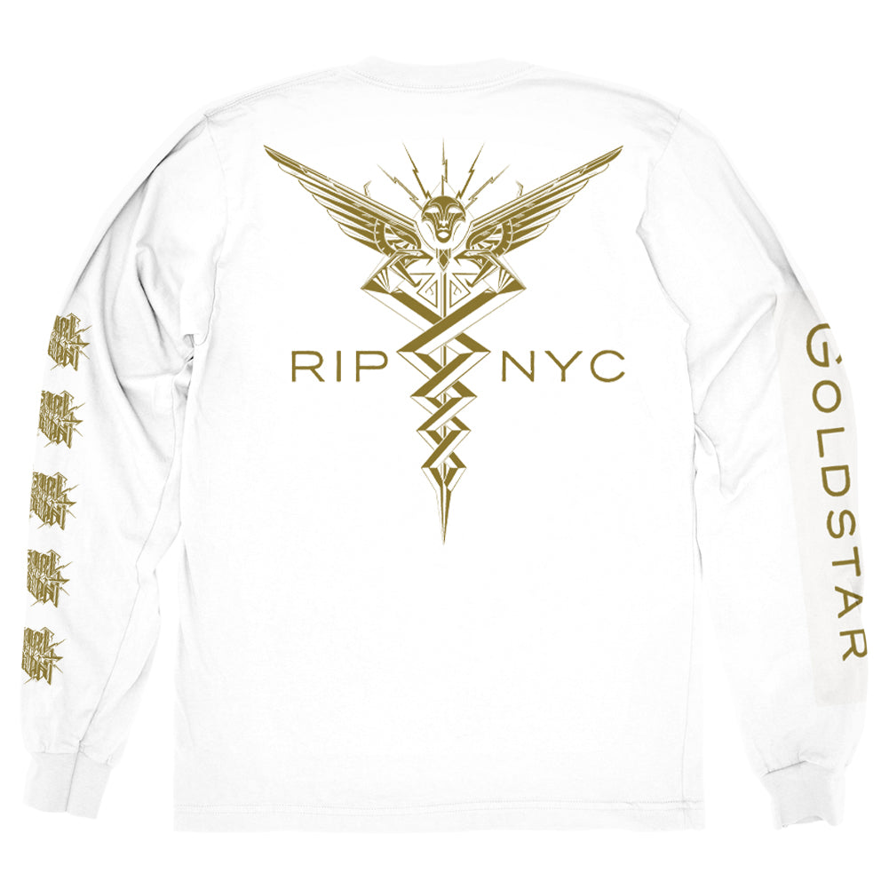 Imperial Triumphant Merch Logo White Long Sleeve Shirt Imperial Triumphant Shirt Father's Day Gifts For Boyfriend-1