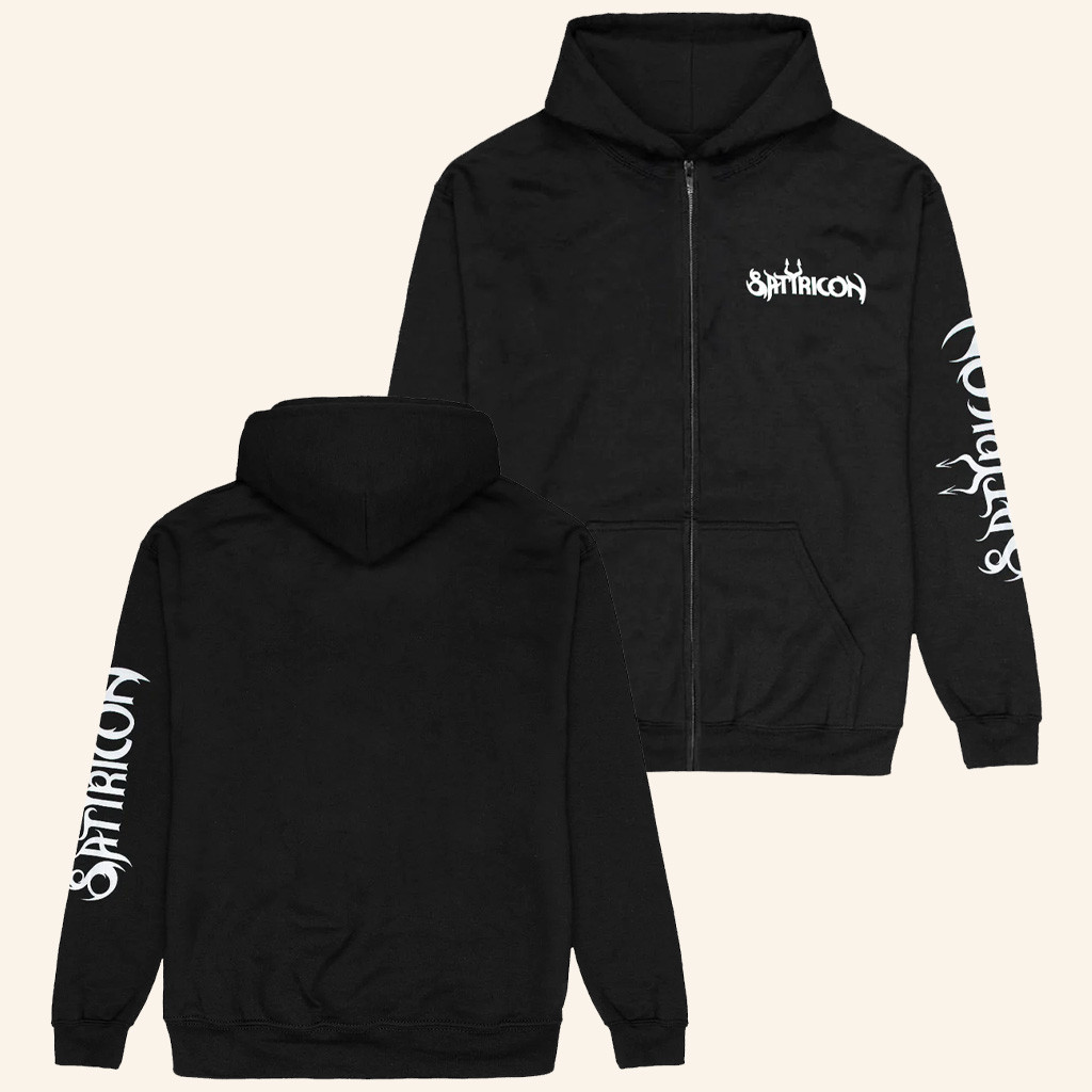 Impericon Merch Satyricon Goat Zipper Hoodie Gifts For My Husband-1