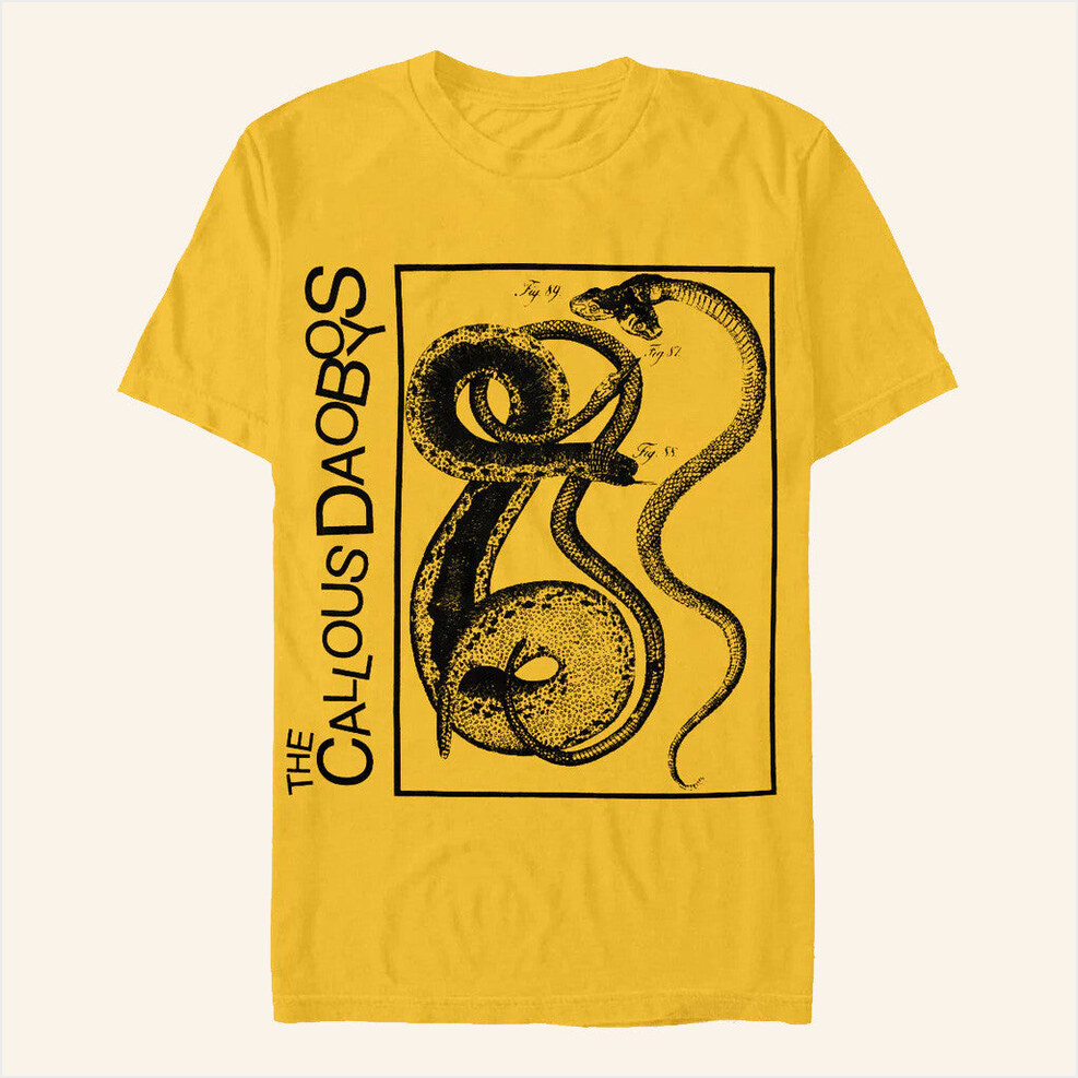 Impericon Merch The Callous Daoboys Snake Gold T-Shirt Gifts For Dudes Gifts For Besties-1