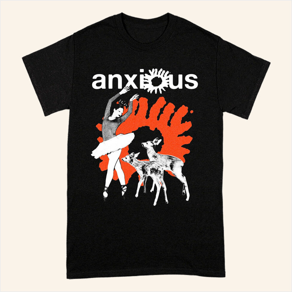 Imprint Merch Anxious Bambi T-Shirt Best Gifts For Husband Birthday Gifts For Fans-1