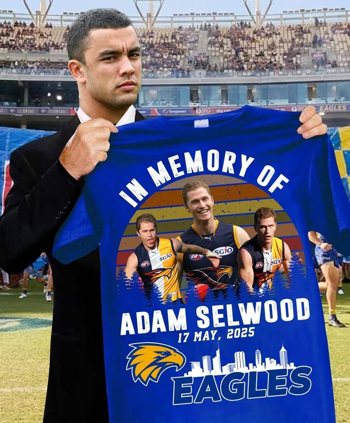 In Memory Of Adam Selwood West Coast Eagles T-Shirt Adam Selwood Merch Fans Gifts-1