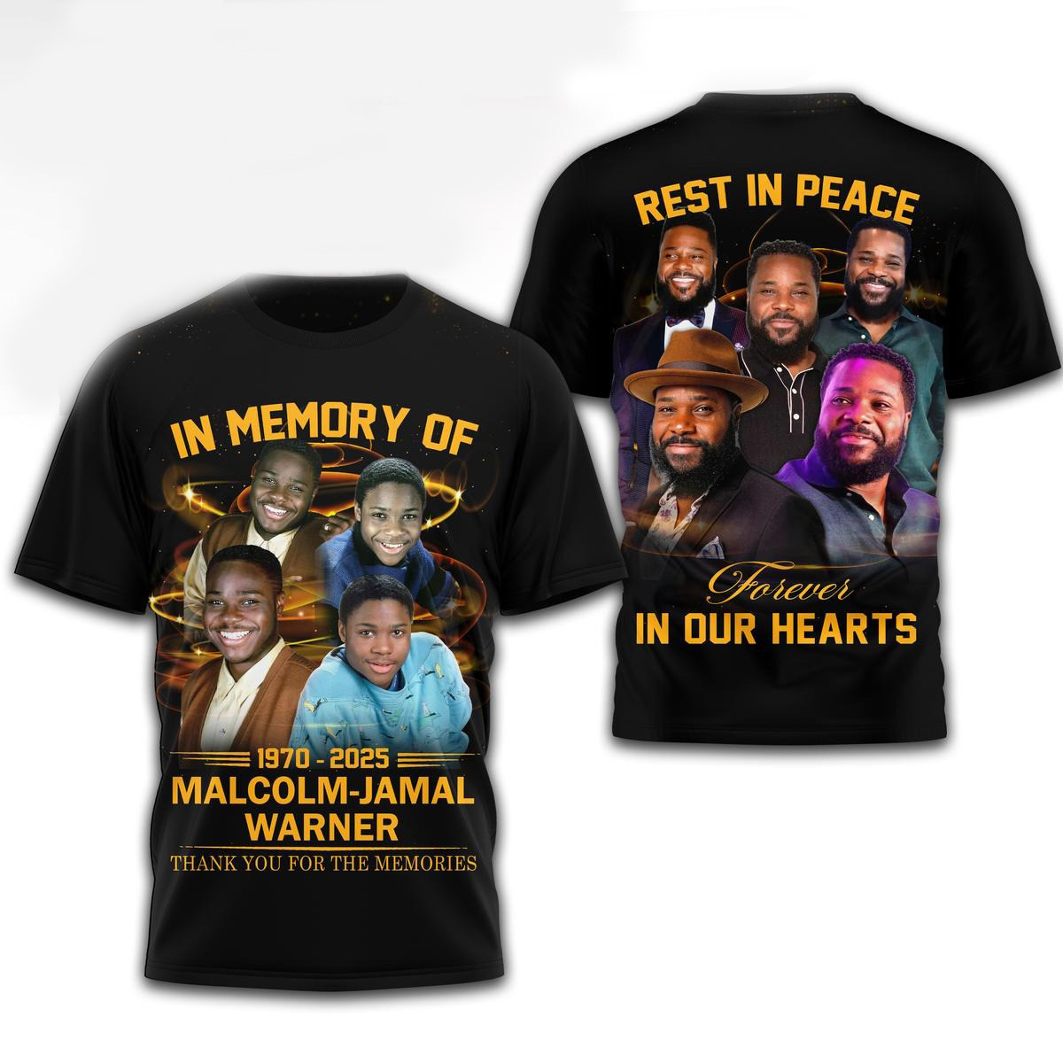In Memory Of Malcolm Jamal Warner 2025 Shirt Fan Merch Gifts For Father-1
