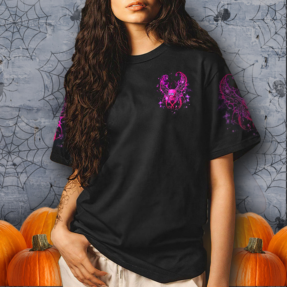 In My Next Life I Want To Be The Karma Fairy T-Shirt Bat Skull Happy Halloween Shirt Gift-1