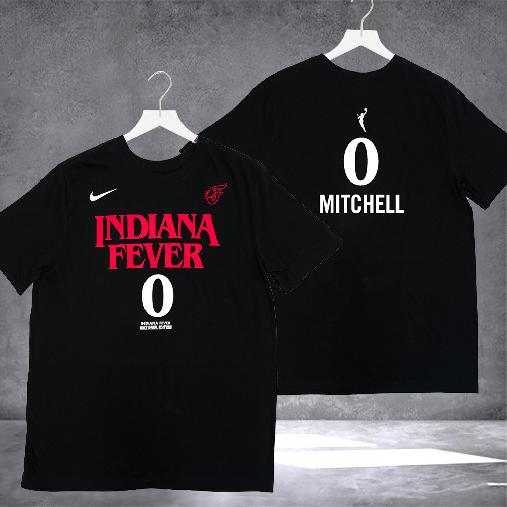 Indiana Fever 0 Kelsey Mitchell Stranger Things Rebel Shirt Gifts For Basketball Fan-1 Indiana Fever 0 Kelsey Mitchell Stranger Things Rebel Shirt Gifts For Basketball Fan-1