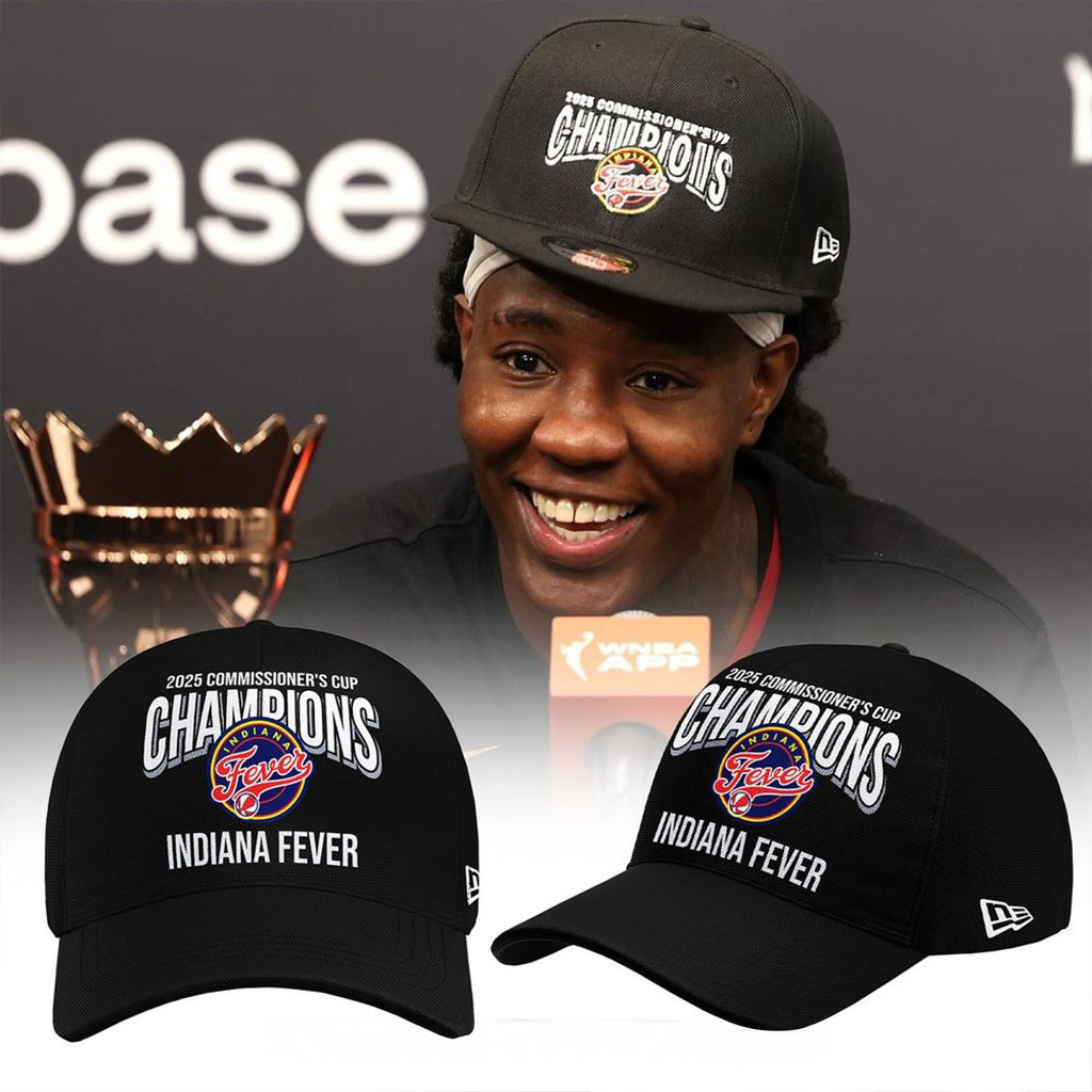 Indiana Fever 2025 Commissioner's Cup Champions Hat Indiana Fever Merch Gifts For Wife-1