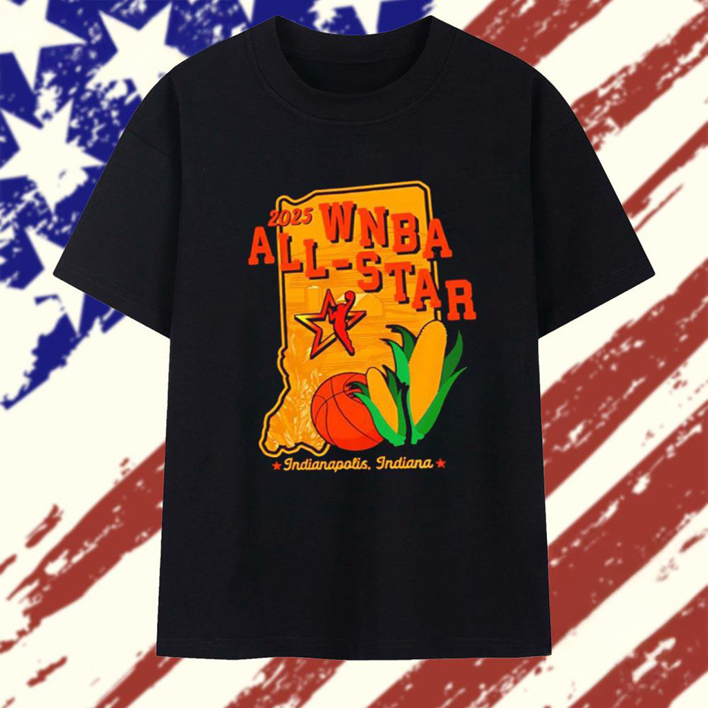 Indiana Fever 2025 WNBA All Star Game Hometown Indianapolis T-Shirt Indiana Fever Merch-1