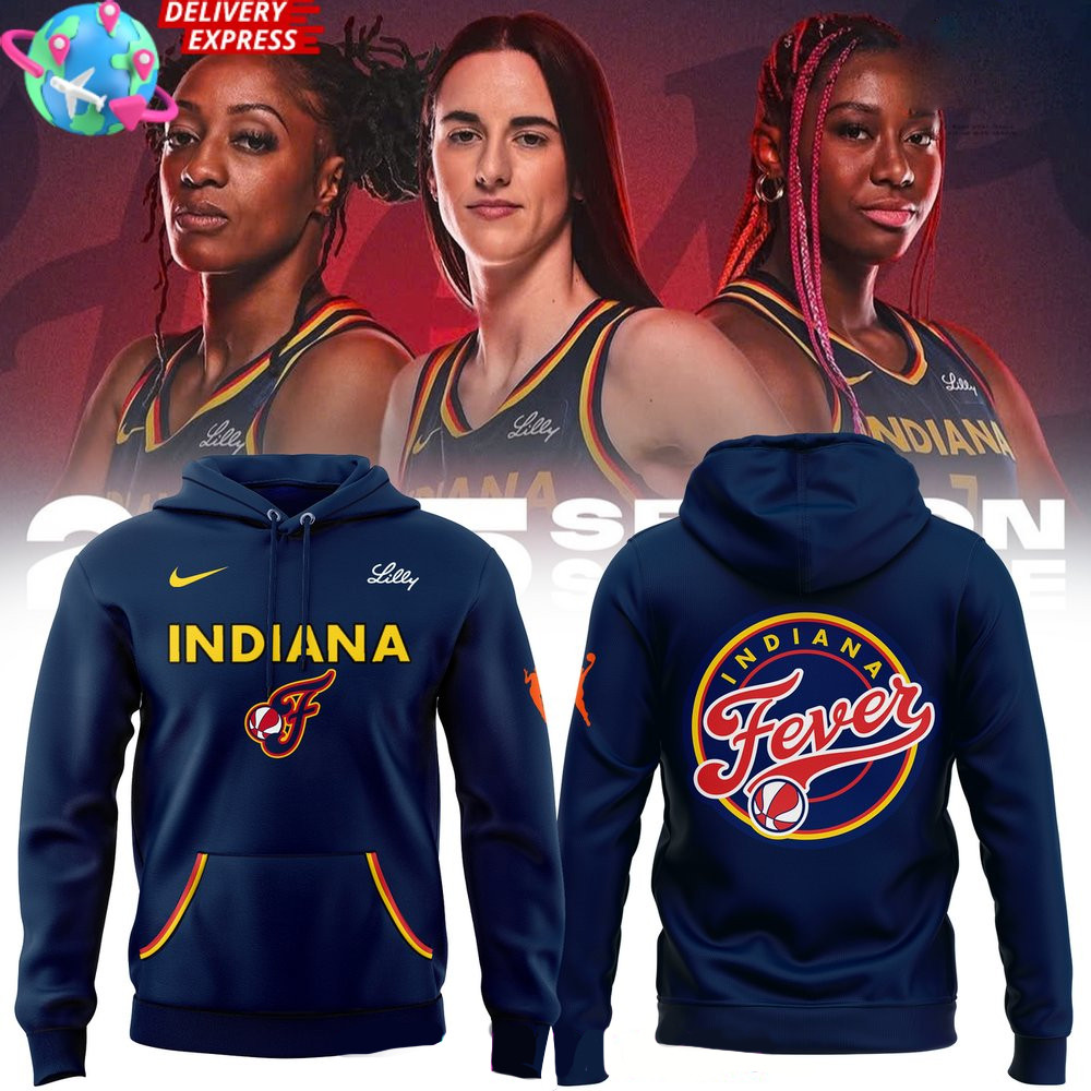 Indiana Fever Basketball 2025 Season Hoodie Mother's Day Gift Ideas For Wife-1