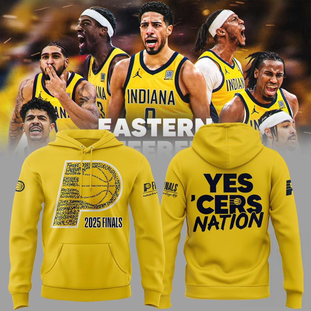 Indiana Pacers 2025 Finals Yes Cers Nation Hoodie-1