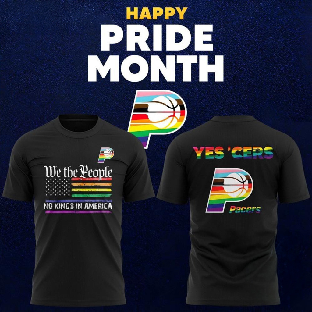 Indiana Pacers Happy Pride Month We The People No Kings In America Shirt Indiana Pacers Merch-1