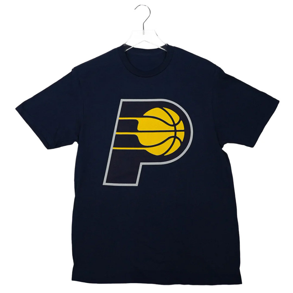 Indiana Pacers Primary Logo T-shirt Best Gifts For Basketball Lovers-1