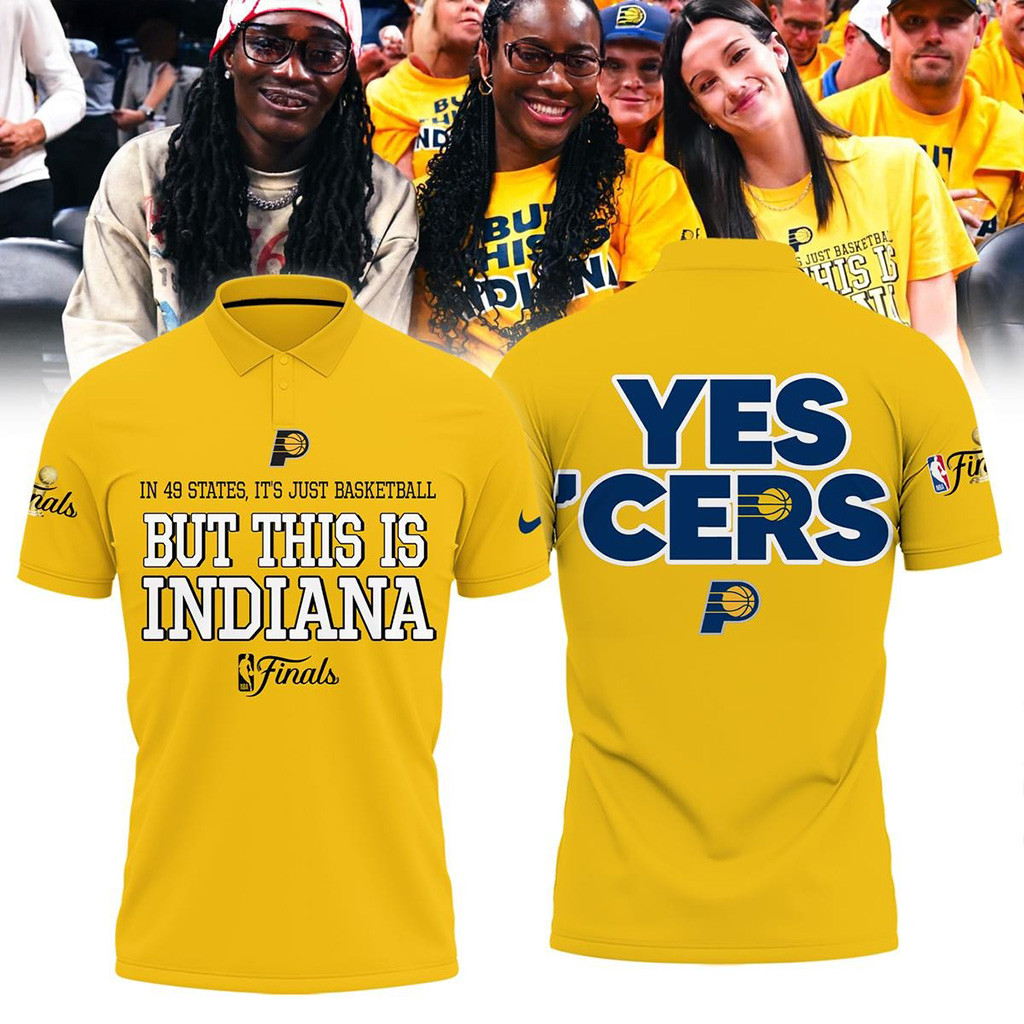 Indiana Pacers Yes Cers But This Is Indiana NBA Finals 2025 Polo Shirt Indiana Pacers Merch-1