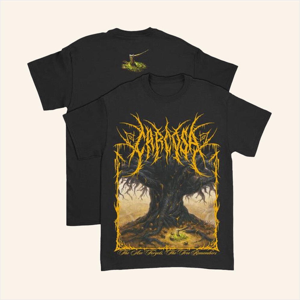 Indie Merch Carcosa The Axe Forgets The Tree Remembers Album T-Shirt Gifts For Fans-1