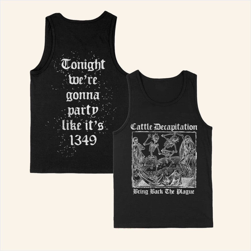Indie Merch Cattle Decapitation Bring Back The Plague Tank Top Unique Birthday Gifts For Him-1